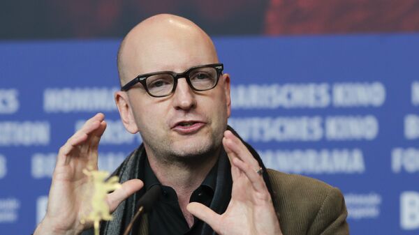 Director Steven Soderbergh attends a news conference for the film 'Unsane' during the 68th edition of the International Film Festival Berlin, Berlinale, in Berlin, Germany, Wednesday, Feb. 21, 2018. - Sputnik International