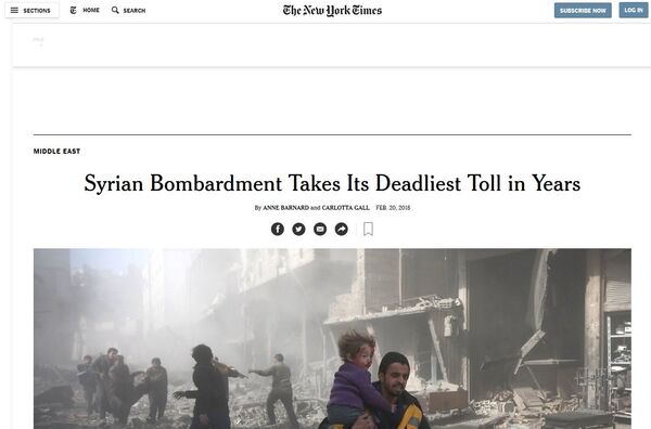 New York Times - Sputnik International