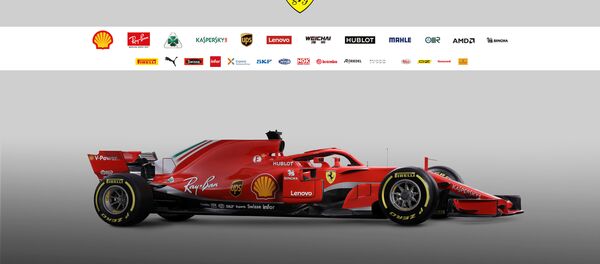 The new Ferrari F1 car model SF71H is seen in this handout photo released from Maranello, Italy, February 22, 2018. - Sputnik International