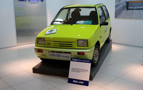 Lada Oka Electro, an electric car variant of the popular microcar. - Sputnik International