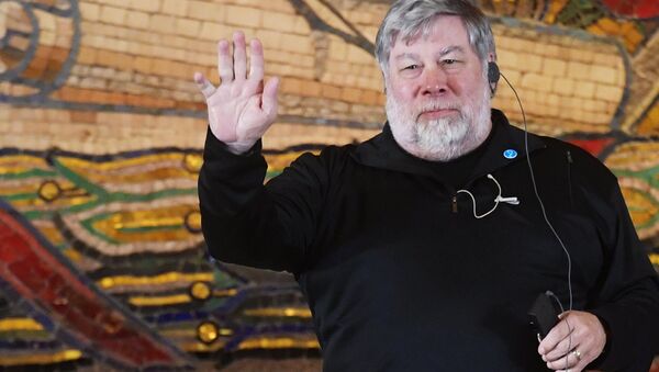 Steve Wozniak, US computer designer and businessman, co-founder of the Apple company (File) - Sputnik International