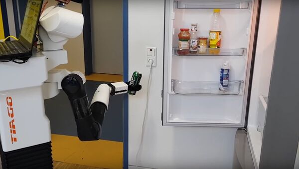 Robot brings autonomously beer from the fridge NVIDIA Jetson Challenge - Sputnik International