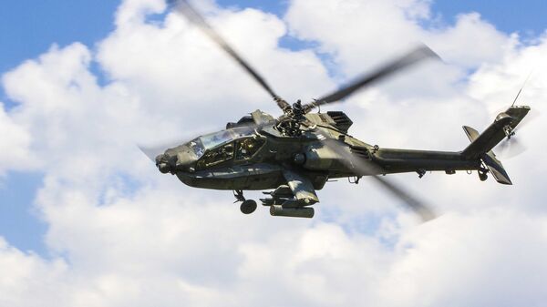 AH-64 Apache helicopter - Sputnik International