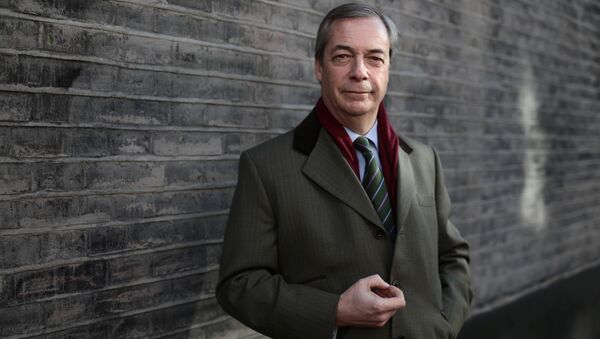 The former leader of Britain's UK Independence Party (UKIP), Nigel Farage (File) - Sputnik International