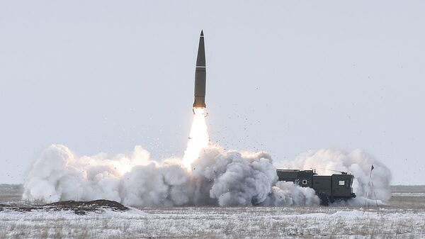 An Iskander-M missile launch. File photo - Sputnik International