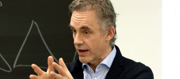 Dr.Jordan Peterson delivering a lecture at the University of Toronto in 2017 - Sputnik International