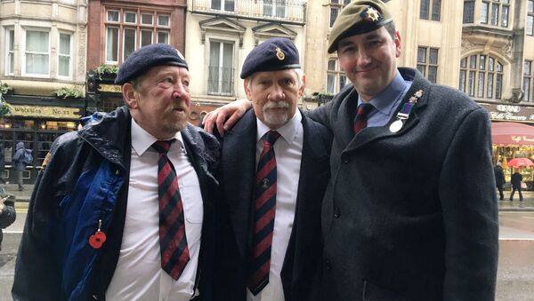 British Army veterans, members of the Justice for Northern Ireland Veterans group - Sputnik International