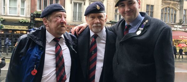 British Army veterans, members of the Justice for Northern Ireland Veterans group - Sputnik International