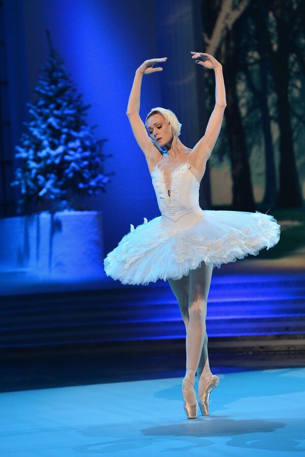 Russian ballerina Ulyana Lopatkina, the prima of the St.Petersbourg Mariinsky Theatre. - Sputnik International