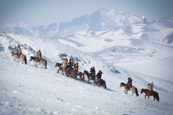 Mongolian Spring Golden Eagle Festival in Pictures - Sputnik International