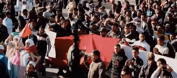 Scuffles as Protesters Demand Release of Anti-Mining Activists in Jerada - Sputnik International