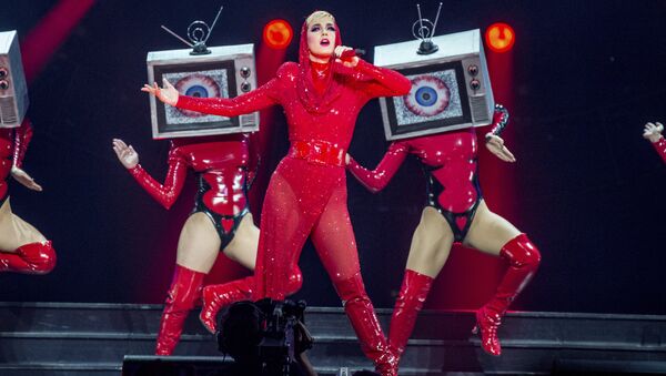 Katy Perry performs at Amalie Arena on Friday, Dec. 15, 2017, in Tampa, Fla. - Sputnik International