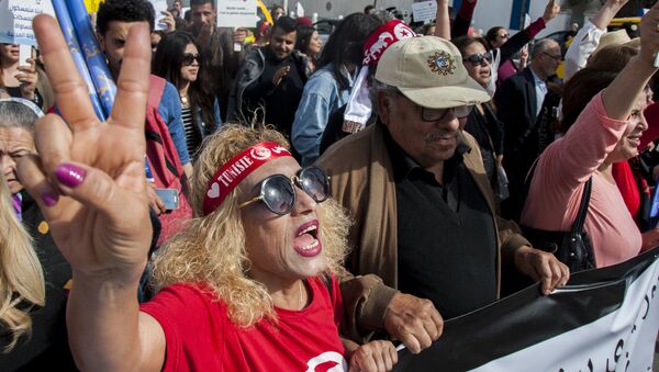TUNISIA PROTESTS - Sputnik International