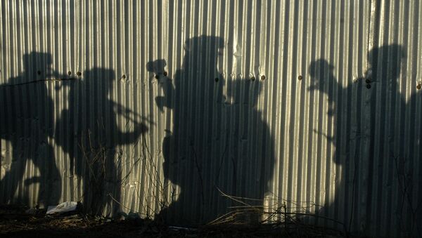 Indian soldiers shadows (File) - Sputnik International