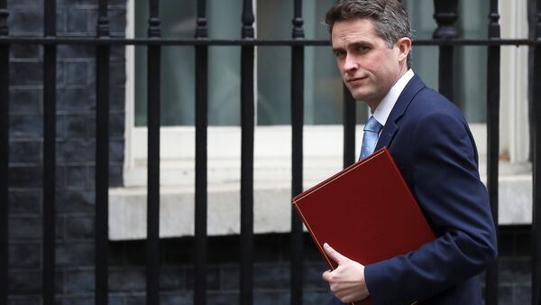 Britain's Secretary of State for Defence Gavin Williamson arrives to attend a meeting of the National Security Council in Downing Street, in London, March 12, 2018 - Sputnik International