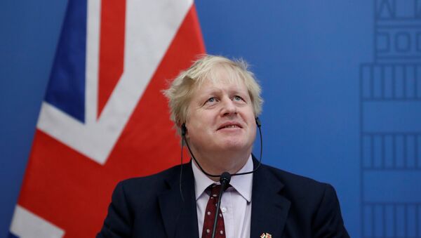 Britain's Foreign Secretary Boris Johnson attends a news conference with Hungary's Foreign Minister Peter Szijjarto (not pictured) in Budapest, Hungary, March 2, 2018. - Sputnik International