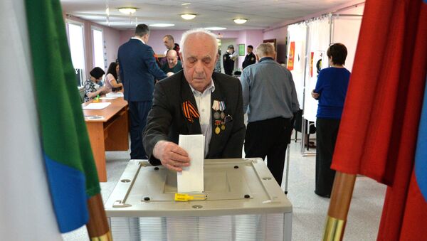 Voting in Russian presidential election - Sputnik International