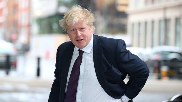 Britain's Foreign Secretary, Boris Johnson, arrives at the BBC to appear on the Andrew Marr Show, in central London, Britain March 18, 2018 - Sputnik International