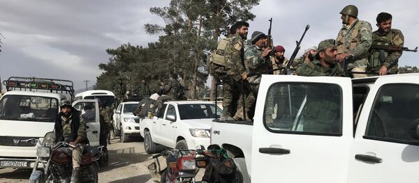 Syrian army in Eastern Guhouta Syrian army in Eastern Guhouta - Sputnik International