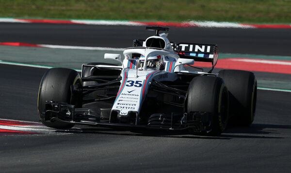 Motor Racing - F1 Formula One - Formula One Test Session - Circuit de Barcelona-Catalunya, Montmelo, Spain - March 9, 2018 Sergey Sirotkin of Williams during testing Motor Racing - F1 Formula One - Formula One Test Session - Circuit de Barcelona-Catalunya, Montmelo, Spain - March 9, 2018 Sergey Sirotkin of Williams during testing - Sputnik International