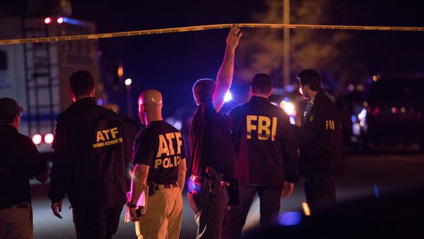 Police maintain a cordon near the site of an incident reported as an explosion in southwest Austin, Texas, U.S. March 18, 2018 - Sputnik International