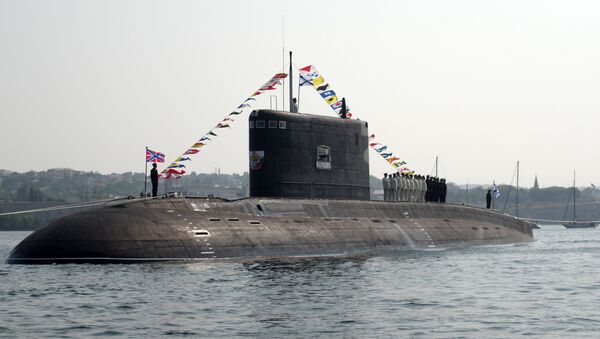 The B-261 Novorossiysk submarine. File photo - Sputnik International