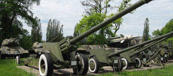 M-46 130mm field gun. (File) M-46 130mm field gun. (File) - Sputnik International