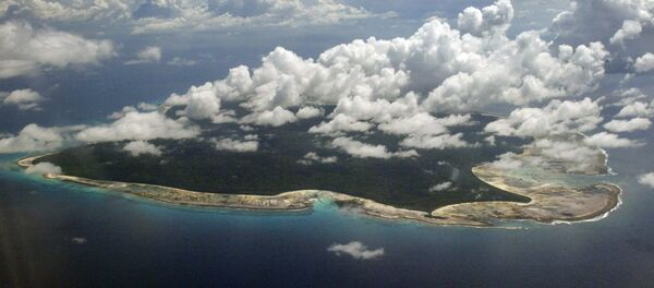 Вид на Северный Сентинельский остров Вид на Северный Сентинельский остров - Sputnik International