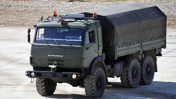 KAMAZ-5350 Avtorobot unmanned vehicle - Sputnik International