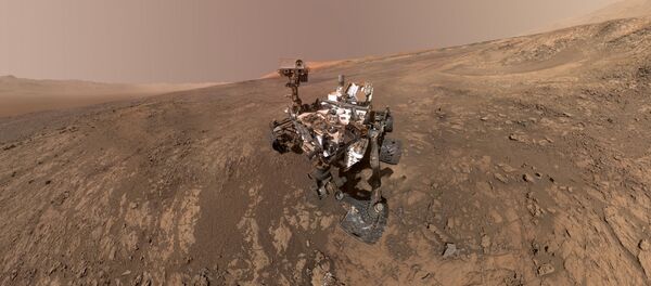 self-portrait of NASA's Curiosity Mars rover on Vera Rubin Ridge - Sputnik International