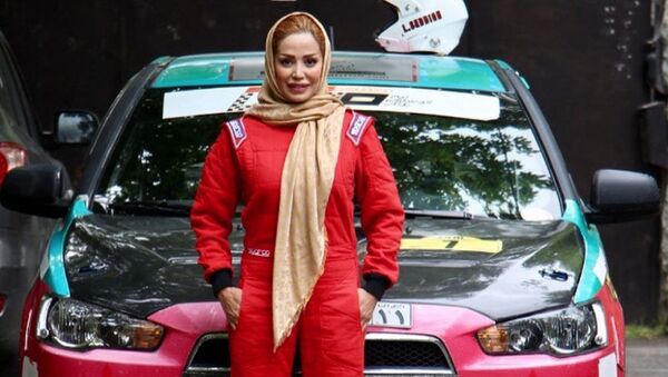Иранская автогонщица Laleh Seddigh - Sputnik International