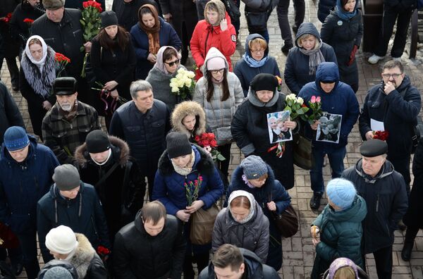 Russia Mourns Kemerovo Mall Fire Victims - Sputnik International