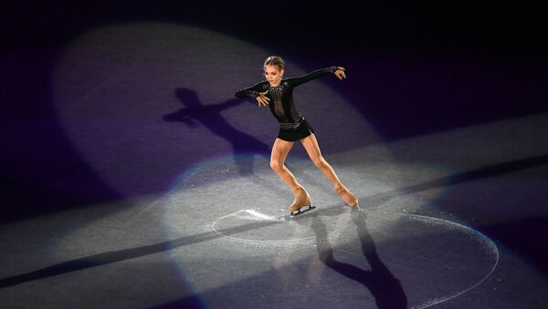Russia's Alexandra Trusova performs during the exhibition gala at the ISU Grand Prix of Figure Skating Final in Nagoya, Japan - Sputnik International