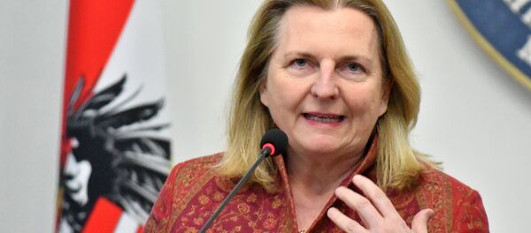 Außenministerin Österreichs Karin Kneissl Außenministerin Österreichs Karin Kneissl - Sputnik International
