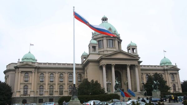Skupstina (Parliament House) in Belgrade. (File) - Sputnik International