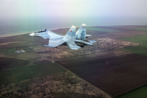 Russian Su-30 Fighter Crashes in Tver Region - Sputnik International