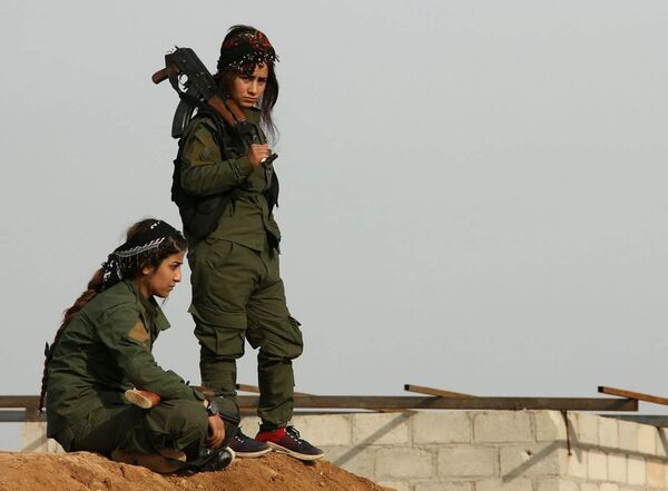 Kurdish YPG Fighters Kurdish YPG Fighters - Sputnik International