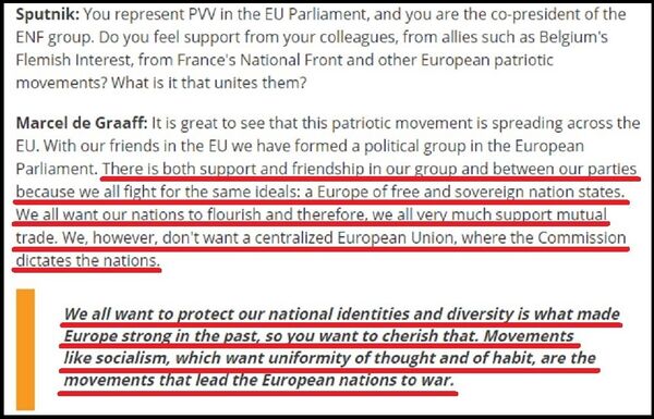 A screenshot of the Sputnik exclusive interview with Marcel de Graaff A screenshot of the Sputnik exclusive interview with Marcel de Graaff - Sputnik International