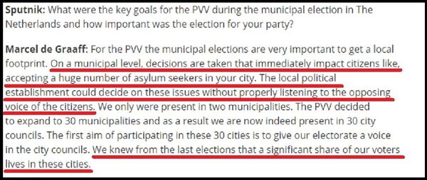 A screenshot of the Sputnik exclusive interview with Marcel de Graaff A screenshot of the Sputnik exclusive interview with Marcel de Graaff - Sputnik International