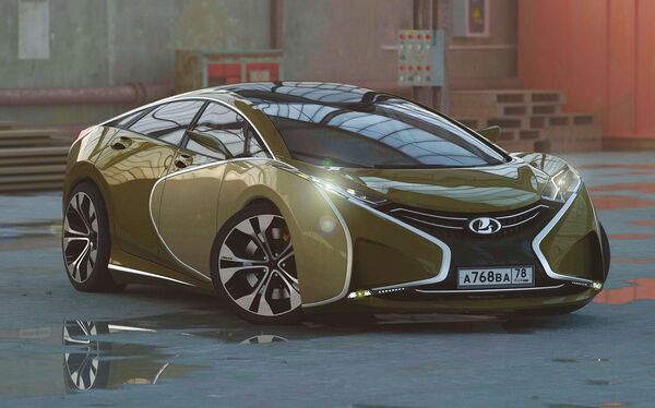 Supercar Lada Questa Supercar Lada Questa - Sputnik International