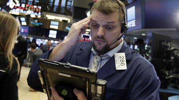 Financial Markets Fall Wall Street - Sputnik International