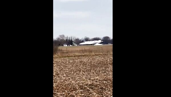 Indiana Airport Crash - Sputnik International