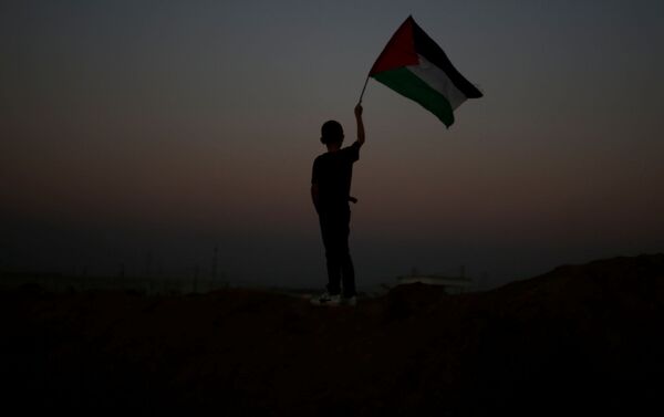 Palestinians' Mass Protests on Gaza Border in Pictures - Sputnik International
