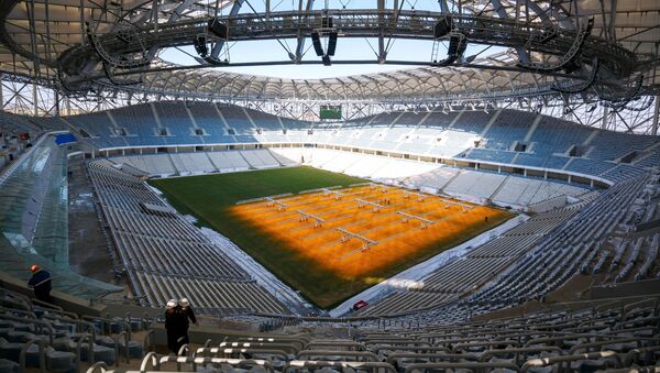 Volgograd Arena in Volgograd, a venue to host the 2018 FIFA World Cup matches - Sputnik International