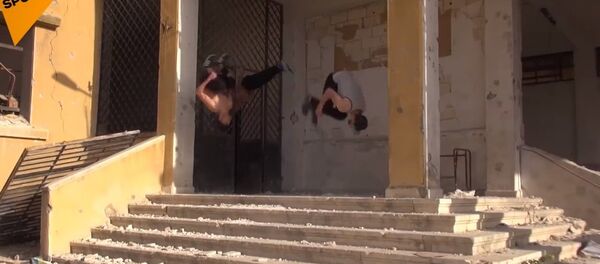 Syrians Perform Amazing Stunts on the Streets - Sputnik International