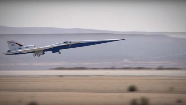 NASA and Lockheed Martin's Low-Boom X-Plane - Sputnik International