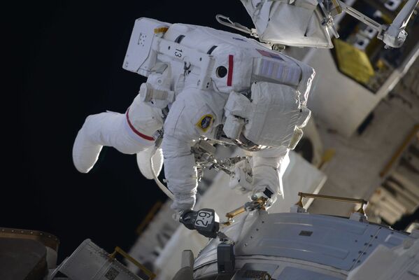 Awaited Spacewalk by NASA Team - Sputnik International