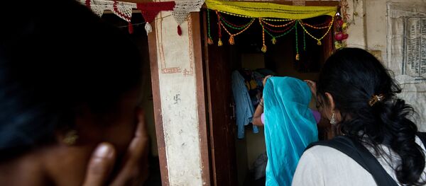 Residents in Karnal village around 100 kms from New Delhi. (File) - Sputnik International