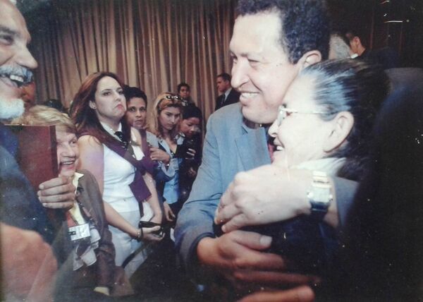 Rafaela Baroni and Hugo Chávez, Venezuela's former president - Sputnik International