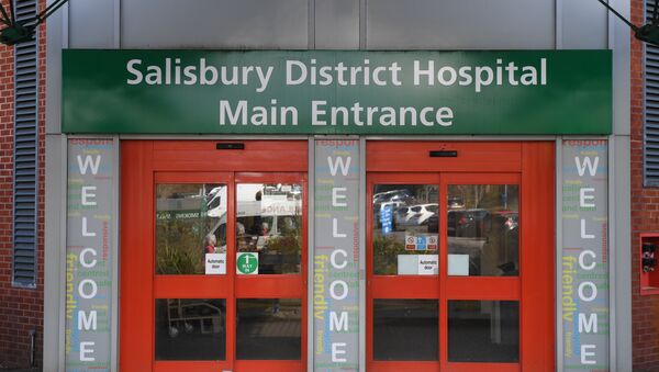 A general view shows the main entrance to Salisbury District Hospital in Salisbury, southern England, on March 6, 2018. - Sputnik International